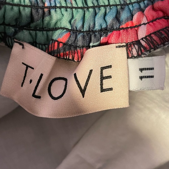 FLORAL TIERED SKIRT - Picture 3 of 3